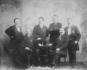 v.links n. rechts: Specht, Lohr, Reischke (Dirigent), Wolfermann, Weise (Wirt Haideschlößchen), Kallert